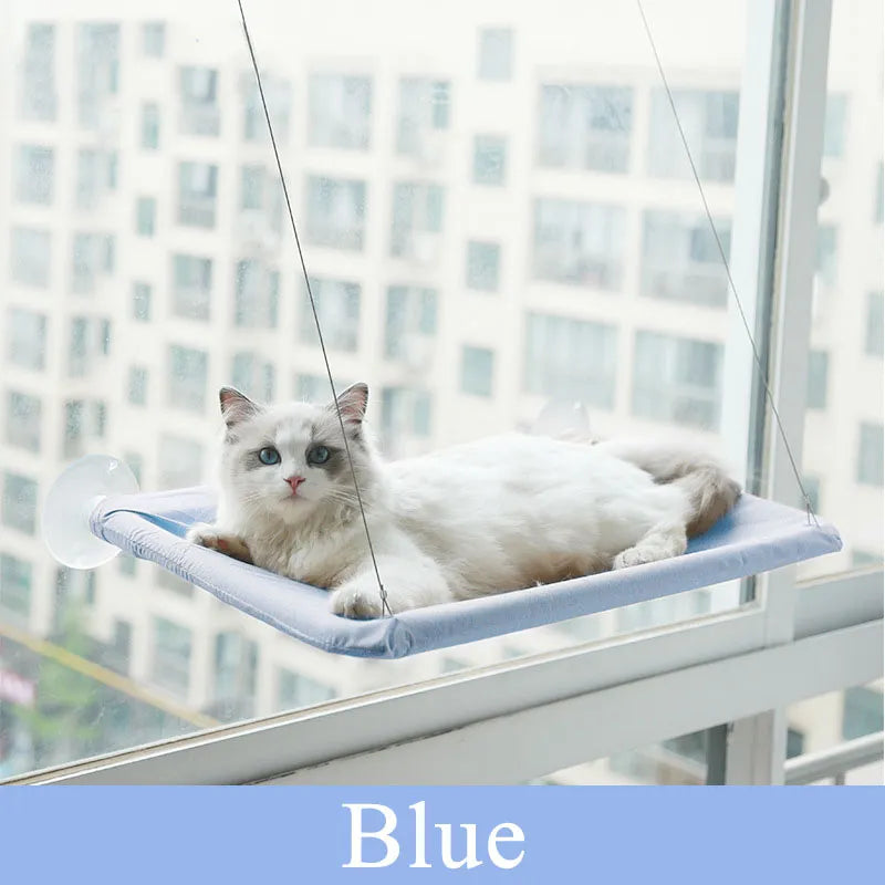 Hängendes Katzenbett – Bequeme Katzen-Hängematte für Fenster, Belastbar bis 20 kg - The Masked Frenchie