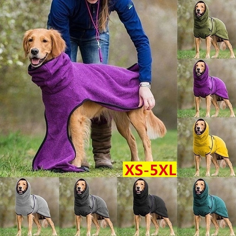 Kältebeständiger Universalmantel aus Fleece - The Masked Frenchie