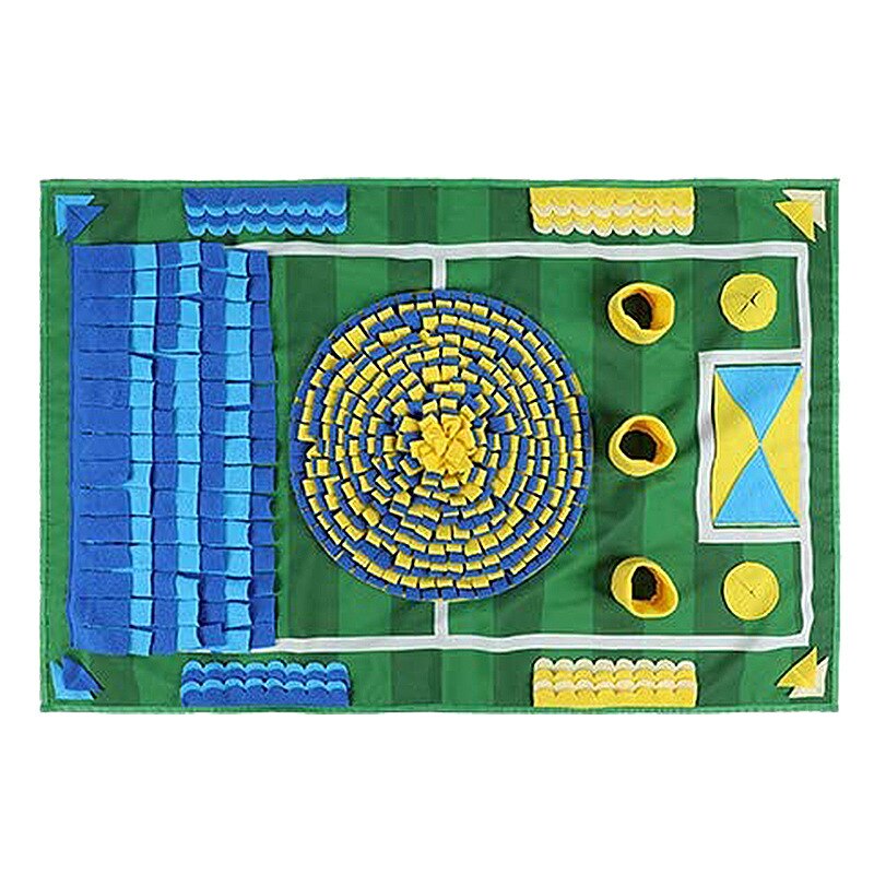 Schnüffelmatte als Spielfeld oder Stadium - The Masked Frenchie