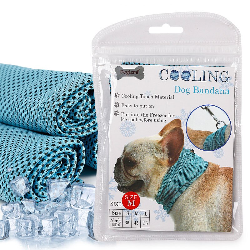 Stay Cool Bandana - das kühlende Halsband - The Masked Frenchie
