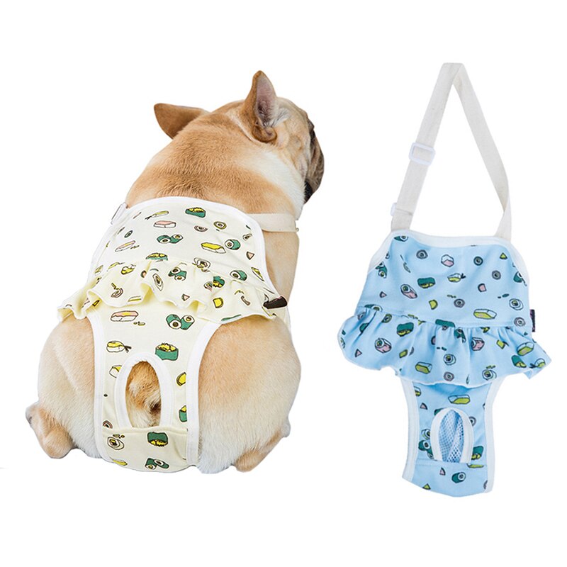 Windelanzug für die Hundedame - The Masked Frenchie