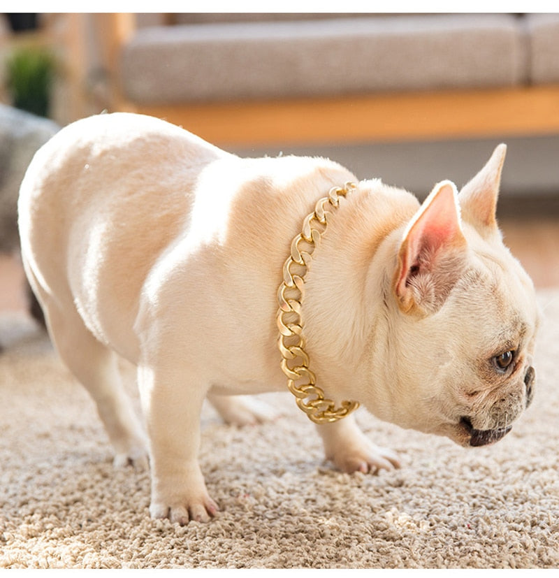 Kunststoff Gangsta Kette - The Masked Frenchie