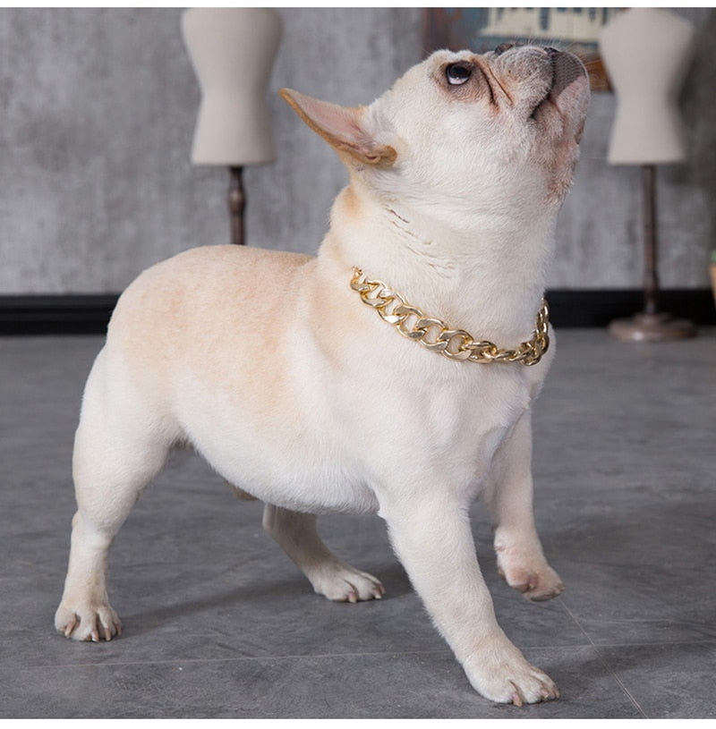 Kunststoff Gangsta Kette - The Masked Frenchie
