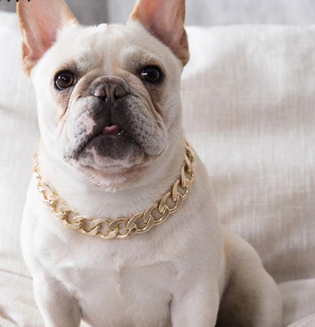 Kunststoff Gangsta Kette - The Masked Frenchie