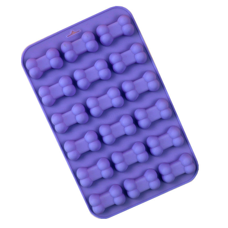 Pfoten und Knochen Silikonformen für Selbstgemachte Leckerchen (zufällige Farbe) - The Masked Frenchie