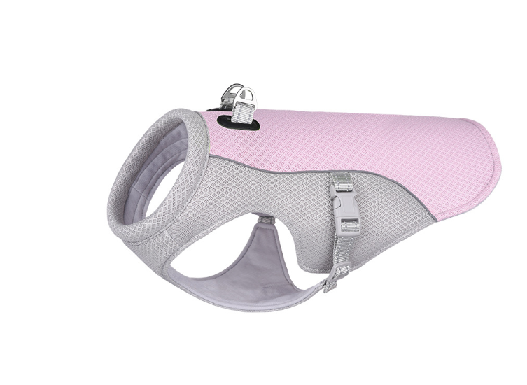 Hitzeschutz Kühlweste für den Sommer - The Masked Frenchie