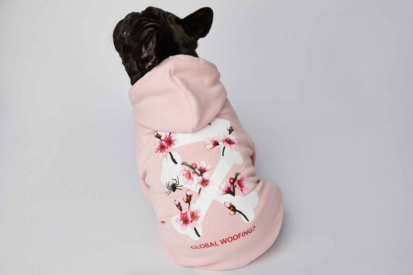 Warmer Luxus Hoodie - Sakura Design - die Beste  bei The Masked Frenchie - Nur €35.99!