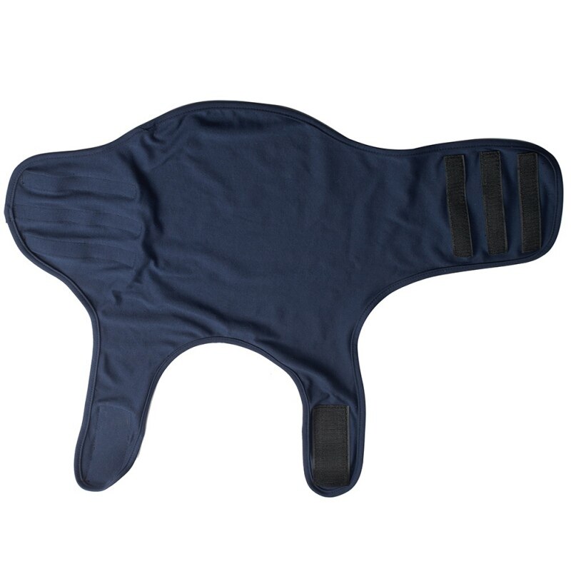 Anti-Angst Jacke (in Blau) - die Beste Hundebekleidung bei The Masked Frenchie - Nur €18.99!